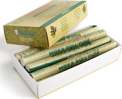 Produktbild von Moxarollen Moxa Rollen Zigarren Moxibustion Wärmetherapie, 1,5x20 cm, 10 Stück