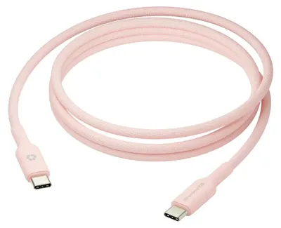 Productafbeelding van BRD Kabel, 1,5 meter, USB-C naar USB-C, 60W, roze