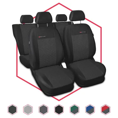 Produktbild von Autositzbezüge Universal Schonbezüge Sitzauflage PKW Auto für Citroen C5 Grau