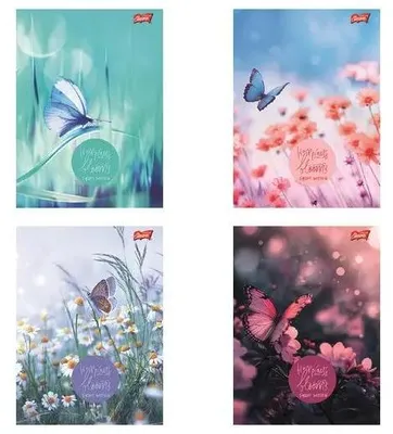 Zdjęcie produktu dla Zeszyt A5/96 # Butterfly Meadow Laminowany