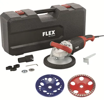 Produktbild von Flex Sanierungsschleifer LD 24-6 180 + Diamantschleifteller Kit Turbo-Jet