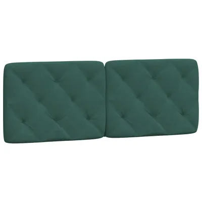 Produktbild von Kopfteil-Kissen Dunkelgrün 120 cm Samt