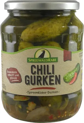 Produktbild von Chiligurken von Spreewald-Rabe (720 ml Glas)