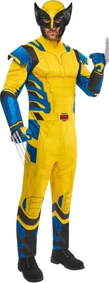 Produktbild von Wolverine - Kostüm - Herren/Damen Uni BN6161 (L) (Gelb/Blau)