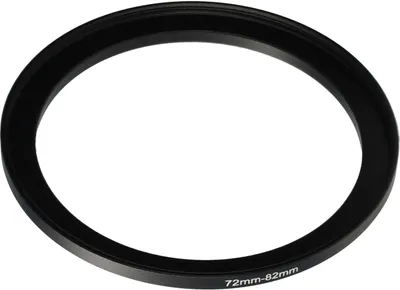 Produktbild von vhbw Step-Up-Ring Adapter 72 - 82mm für Kamera Objektiv - Filteradapter, Metall Schwarz
