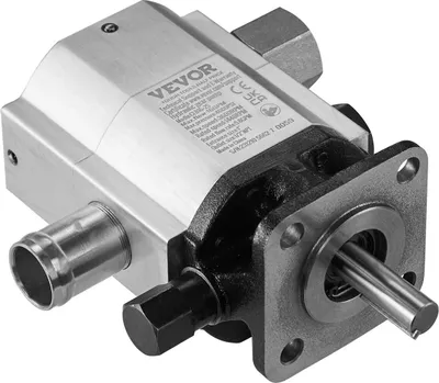 Zdjęcie produktu dla Hydrauliczna pompa do łuparki do drewna, 16 GPM, 2-stopniowa pompa do łuparki do drewna 4000 PSI, wlot 1'' wylot 1/2'' NPT 3600 obr./min aluminiowa hydrauliczna pompa zębata, do małych silników montowanych w łuparkach do drewna i pługach śnieżnych