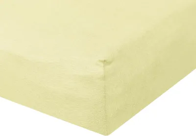 Produktbild von Bettwaren-Shop Jersey Spannbetttuch Ultra-Stretch 90x200 - 100x220 cm reseda