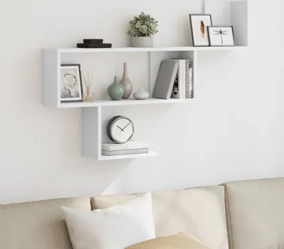 Produktbild von "im Angebot" Wandregal Weiß 100x15x70 cm Holzwerkstoff - Wandregale CC23889