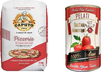 Produktbild von Farina Molino Caputo Pizzeria per Pizza Napoli Pizzamehl Pizza Mehl 1kg + Italian Gourmet Pomodori 100% italienisch Pelati Ganze Geschälte Pflaume Tomaten sauce dose 400g