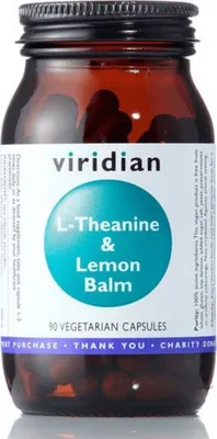 Zdjęcie produktu dla L-teanina i melisa 90 kapsułek (L-Theanine s meduňkou)