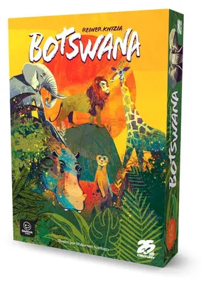 Produktbild von Blackrock Games - Botswana - Kartenspiel & Tiersammlung - 2 bis 5 Spieler - ab 7