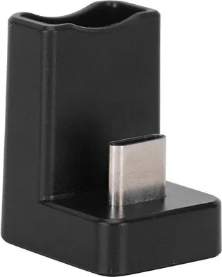 Obrázok produktu pre 90° uhlový adaptér USB-C, čierny, predlžovací kábel USB 3.1