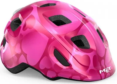 Immagine prodotto di Casco MET Hooray Mips per bambini rosa con motivo a cuori Taglia XS (46-52 cm) 3HM145CE00XSPH1