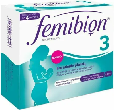 Produktbild von Femibion 3 Stillzeit 28 Tabletten und 28 Kapseln von P&G