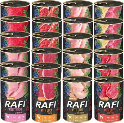 Image de Rafi Dog Caille en boîte 400g