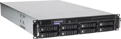 Image de bluechip SERVERline R32317r – Serveur rackable 2U, AMD EPYC 4124P, 32 Go de RAM, 2 × 960 Go SSD