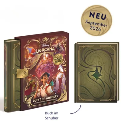 Productafbeelding van Rennaker, J: Disney Lorcana - Quest of Wonders. Legendenbuch, AI-gegenereerde afbeelding
