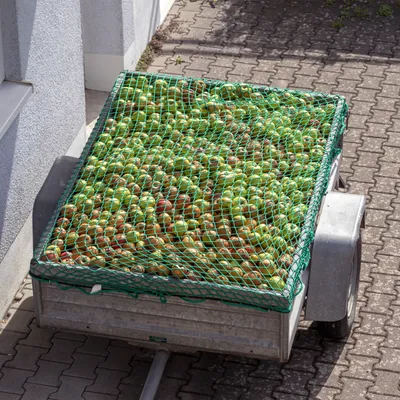 Produktbild von relaxdays Grünes Anhängernetz bis 2 x 3 m