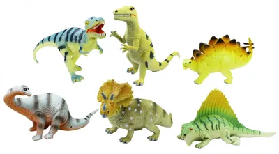 Obrázek produktu pro Dinosauři 6 druhů 20 - 23 cm