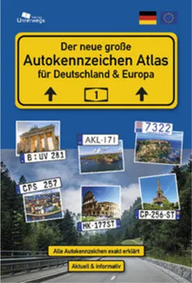 Produktbild von Der große AUTOKENNZEICHEN ATLAS für Deutschland und Europa