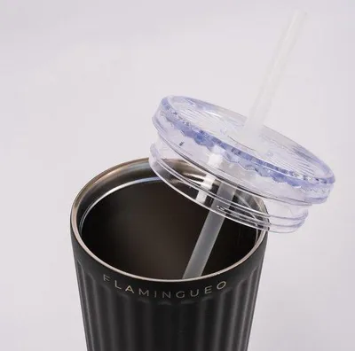 Obrázek produktu pro Nerezová sklenice na rýži pro teplé i studené nápoje, 0,8 l