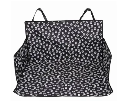 Produktbild von Autoschondecke für Hunde 155x105 cm Schwarz – Autohundedecke für Kofferraum – waschbare Haustiermatte gegen Krallen & Schmutz