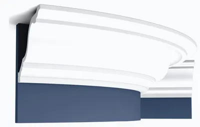 Immagine prodotto di Orac Decor C334F Luxxus Modanatura flessibile per soffitti Modanatura decorativa Cornice in stucco Modanatura decorativa per pareti Modanatura angolare | 2 metri