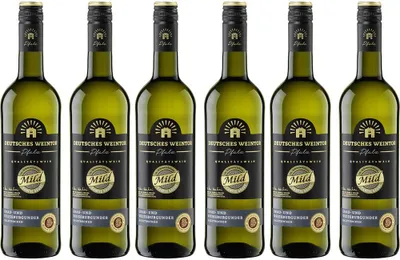 Produktbild von Deutsches Weintor Edition Mild Grauer & Weißer Burgunder Pfalz QbA halbtrocken Deutschland | 12,5 % vol | 0,75 l