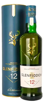 Obrázek produktu pro Glenfiddich 12 Years Single Malt Scotch Whisky v dárkovém balení | 40 % obj. | 0,7 l