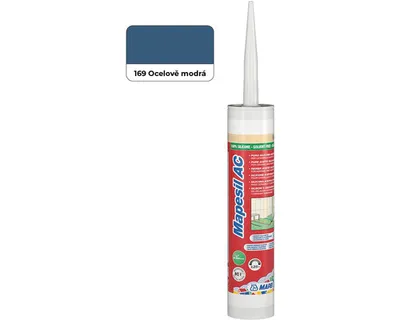 Obrázek produktu pro MAPEI® MAPESIL AC 1-složkový silikonový spoj 169 ocelově modrý 310 ml pro těsnění s BioBlock® ANTI-FRIME