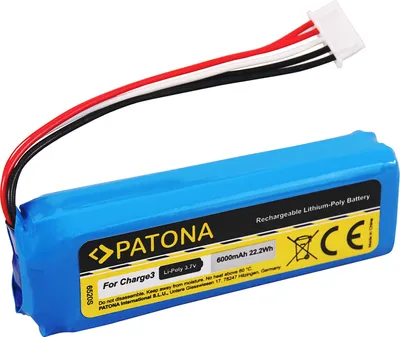 Immagine prodotto di Batteria JBL Charge 3 /2016+/ 6000mAh 3.7V Li-Pol GSP1029102A