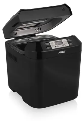 Produktbild von Princess 152010 Brotbackautomat, 907,2 g, Startzeitvorwahl, Sichtfenster, Timer, Variable einstellbare Krustenbräunung, Warmhaltefunktion