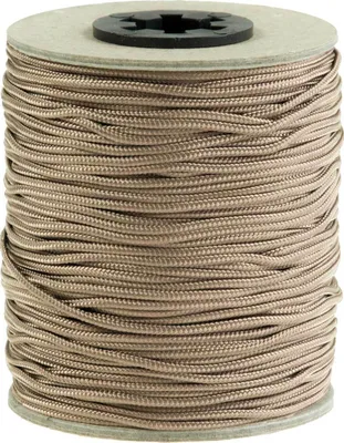 100m Schmuckschnur Polyesterschnur 1,5 mm cappuccino