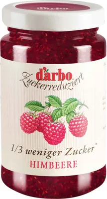 Produktbild von Darbo Himbeer Fruchtaufstrich zuckerreduziert 250g