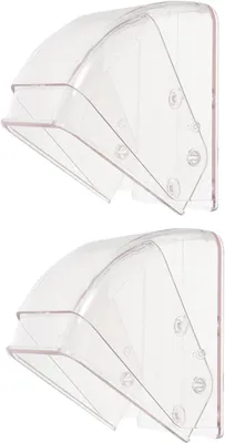 Produktbild von Set mit 2 transparenten, wasserdichten Funkabdeckungen, Regenschutzhš¹llen fš¹r die Au?enzugangskontrolle