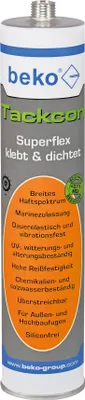 Produktbild von beko Tackcon 310 ml beige Superflex klebt & dichtet 240 310 4