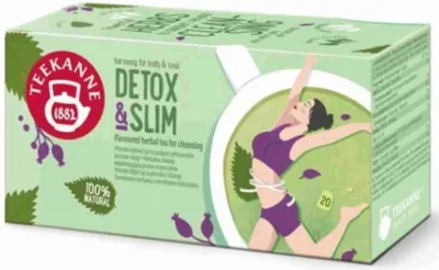 Obrázok produktu pre Herbata ziołowa Detox & Slim Teekanne 20 kopert