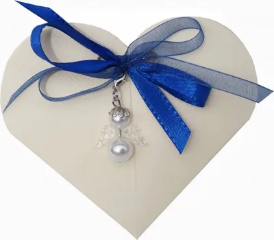 Produktbild von Gastgeschenke Mandeln SCHUTZENGEL Hochzeit Taufe Kommunion Konfirmation GG0084 blau