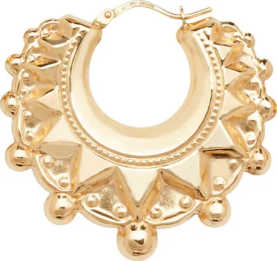 Produktbild von 9 Karat (375) Gold Damen - Paar Creolen - 34mm*37mm; TRS16366