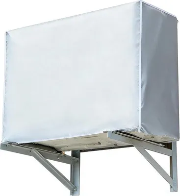 Produktbild von Luftkonditionierungsabdeckung für Außen, Staub- und Wetterdicht, Schnee- und UV-beständig, Wind- und Sandschutz (80 × 30 × 57 cm)