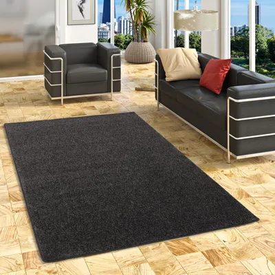 Produktbild von Hochflor Langflor Teppich Cottage Anthrazit, Größe:200x250 cm