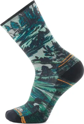 Produktbild von Smartwool Uni Performance Hike Light Crew Wandersocken Winter Moss 46-49