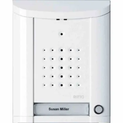 Produktbild von Schneider Electric Ritto 1840170 - Call button module - Weiß - Oberfläche - 141 mm - 22 mm - 178 mm