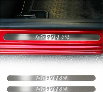 Productafbeelding van OMAC instaplijst, instaplijsten, artikelnummer 9650092ED. Geschikt voor de achterkant van de MERCEDES-BENZ CLK Cabriolet (A209). Afmetingen: 510mm x 60mm x 30mm. Materiaal: roestvrij staal