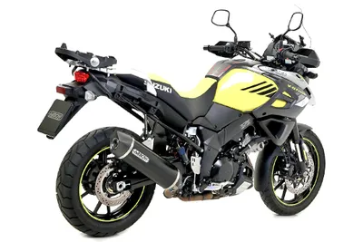 Zdjęcie produktu dla Wydech ARROW MAXI RACE TECH do Suzuki DL1000 V-Strom 2014- V-Strom 1050 2020- wykonany z aluminium, czarny
