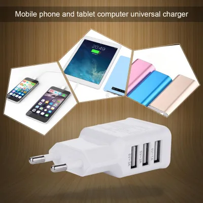 Productafbeelding van USB-oplader, met overbelastingsbeveiliging. Veelzijdig oplader, veilig en betrouwbaar. Geschikt voor reizen, thuisgebruik en buitenshuis