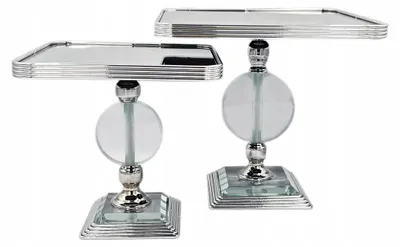 Produktbild von Madex JX786 Set aus Etageren Silberfarben Torten Gebäck