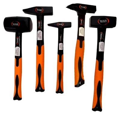 Produktbild von 5-teiliges Hammer Set mit Antivibrationsgriff