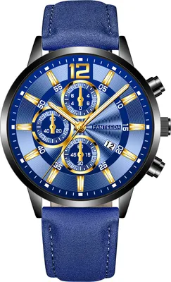 Immagine prodotto di Orologio NI-11711 Blu/Oro - Sportivo ed Elegante KP11711