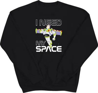 Produktbild von Disney - "Lightyear I Need Space" Sweatshirt für Herren BI34905 (S) (Schwarz)